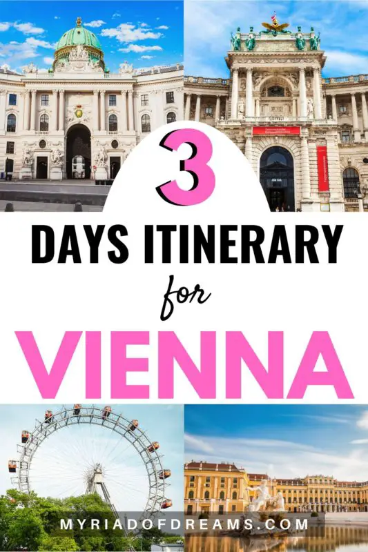 Travelling to Vienna Austria? Read this perfect 3 day Vienna itinerary to know the best things to do in Vienna. Vienna travel tips, Vienna travel guide, European vacation, Austria travel destinations, #vienna #viennatravel #europetravel #austriatravel #austria #viennaitinerary #wien #visitvienna #visitaustria