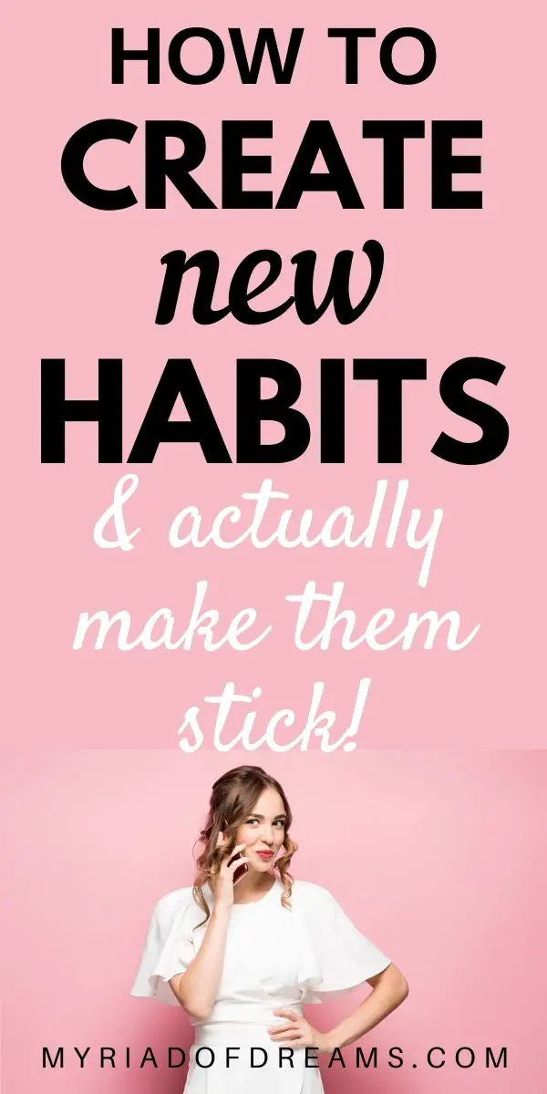 Want to develop a new habit and looking for some habit forming tips? Read on to find out seven steps to form a habit that stick. Personal growth tips, self development .Become more disciplined in your life and break the bad habits. How to build a habit, change bad habits, how to make habits stick, good habits, creating healthy daily habits, life changing habits. #newhabits #habits #healthyhabits #breakbadhabits #goodhabits #formnewhabits #personaldevelopment #selfimprovement 