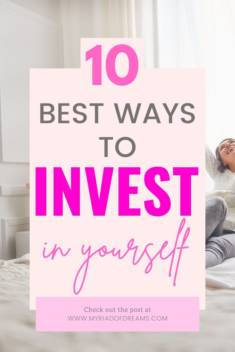 Pinnable image for the post how to invest in yourself