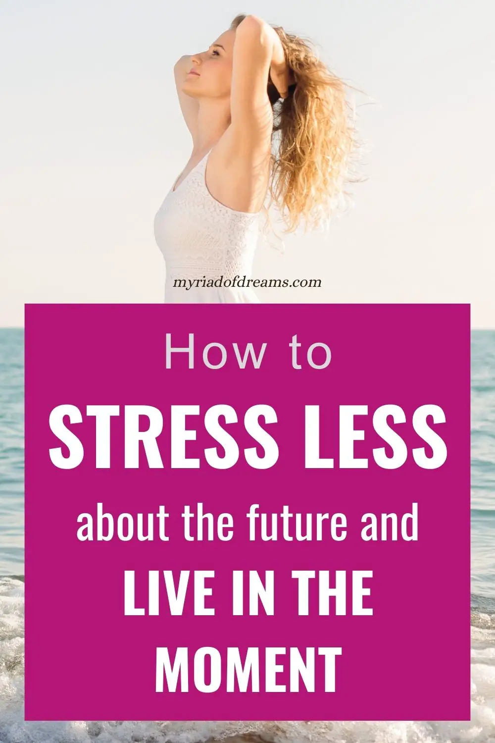 So, stressing less about the future is about taking control of our present. It's understanding that happiness isn't something we chase; it's already here, waiting for us to notice it. 