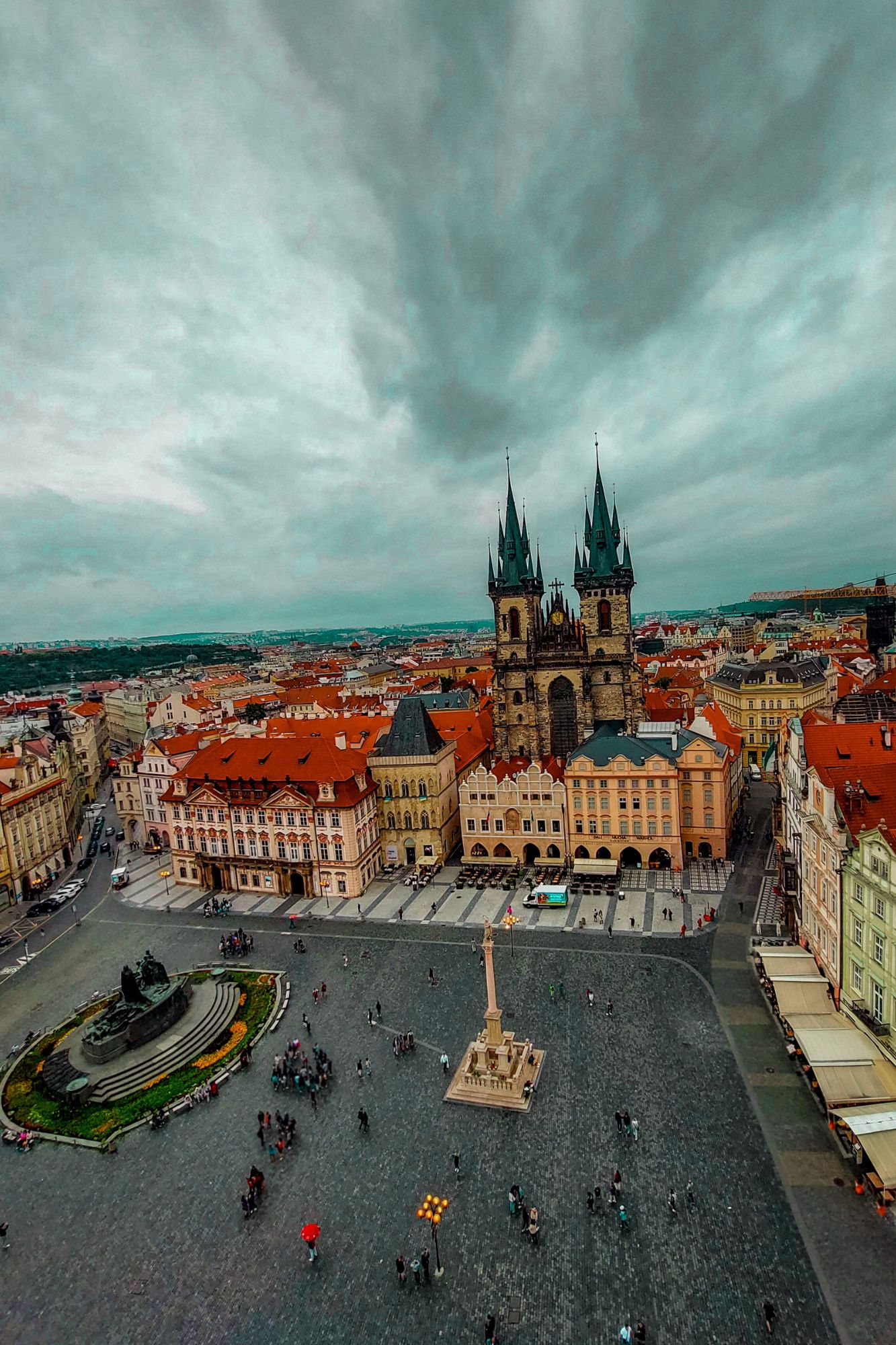Prague city centre