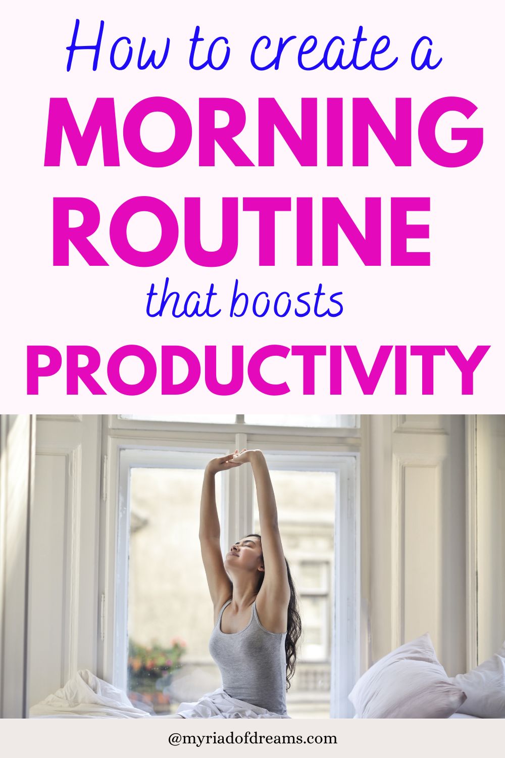 Learn how to create a morning routine for maximum productivity! Discover simple steps to boost your energy, focus, and efficiency every day. From waking up early to incorporating mindfulness, hydration, and goal-setting, this guide will help you design a personalized routine that fits your busy lifestyle. Perfect for anyone looking to improve time management and start the day right!