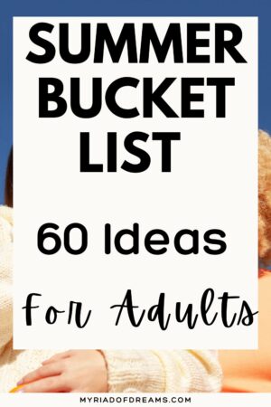 summer bucket list for adults.
