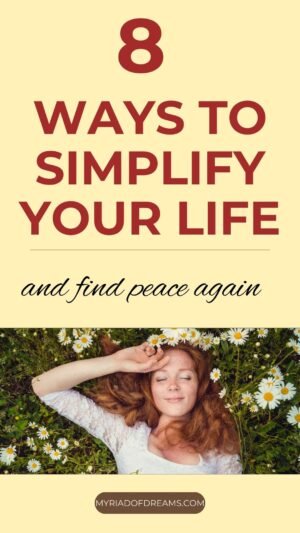 ways to simplify your life
