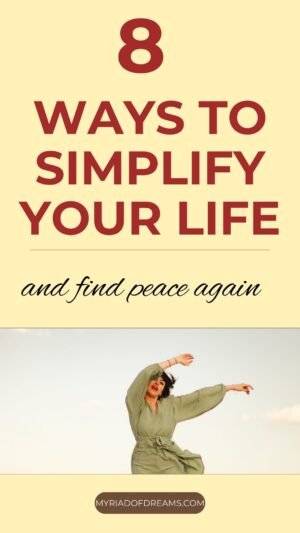 ways to simplify your life